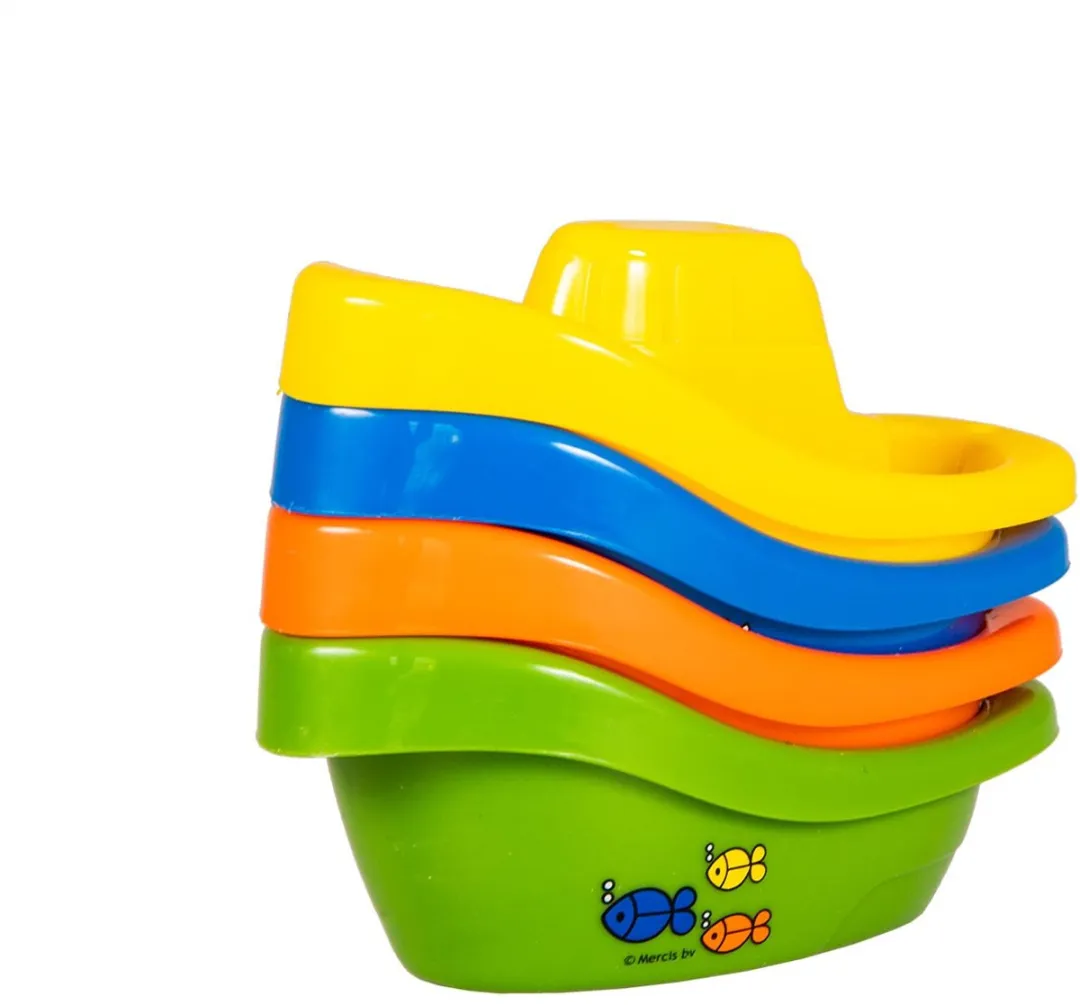 Rubo Toys Nijntje Badbootjes - 4 Stuks - Blauw