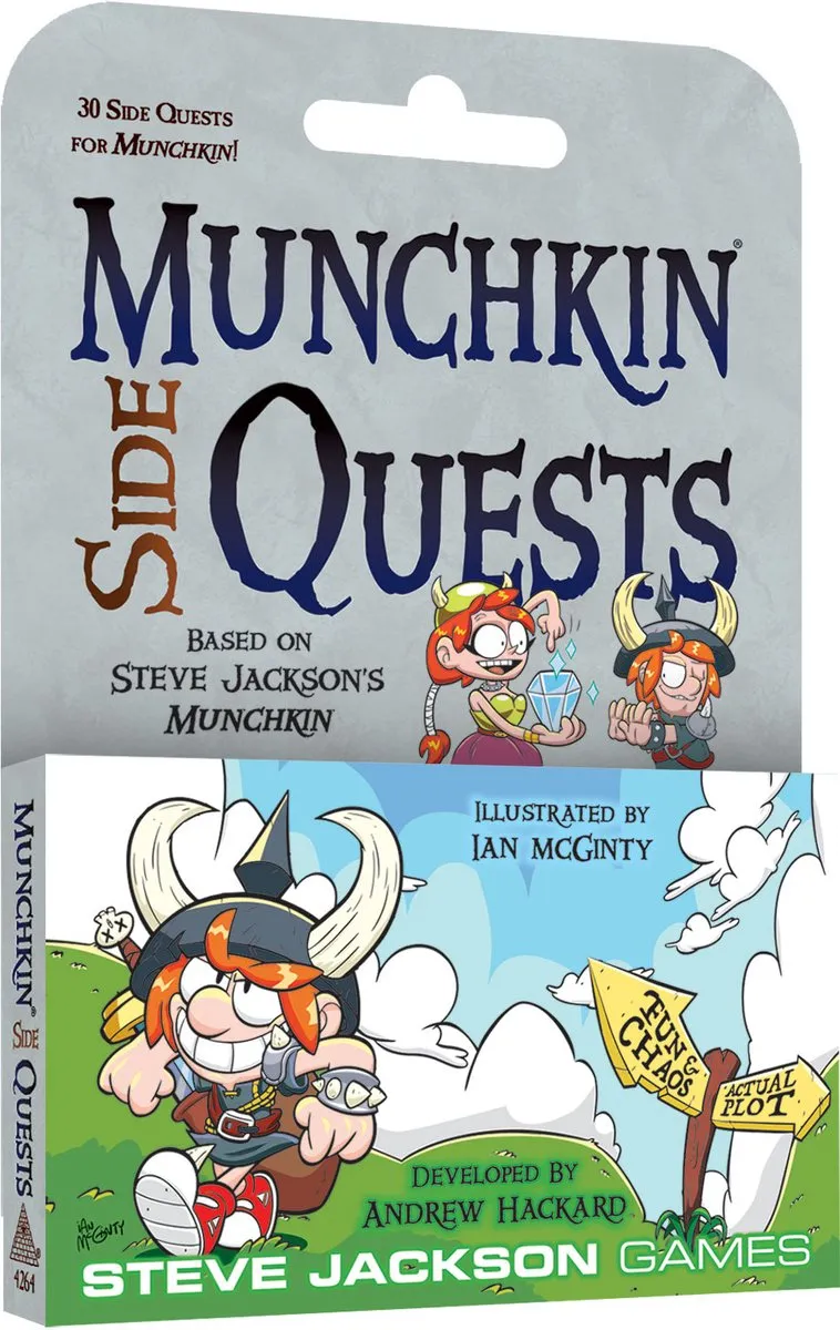 Steve Jackson Games Munchkin Side Quests Kaartspel