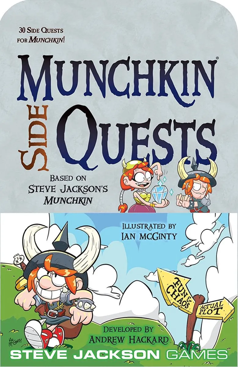 Steve Jackson Games Munchkin Side Quests Kaartspel - 3-6 Spelers