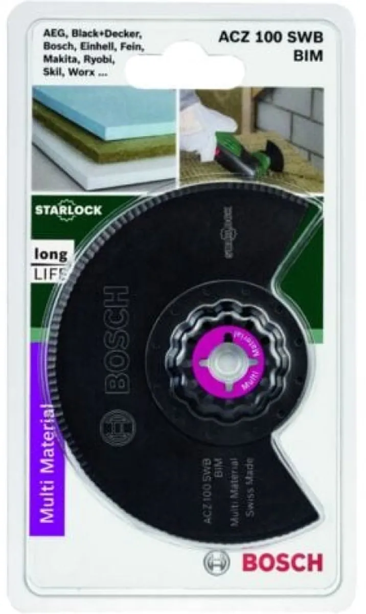 Bosch BIM Gekarteld Segmentblad 100mm - Oscillerend Multitool