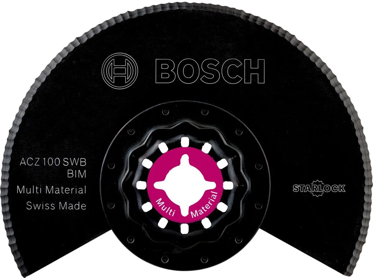 Bosch BIM Gekarteld Segmentblad 100mm - Oscillerend Multitool