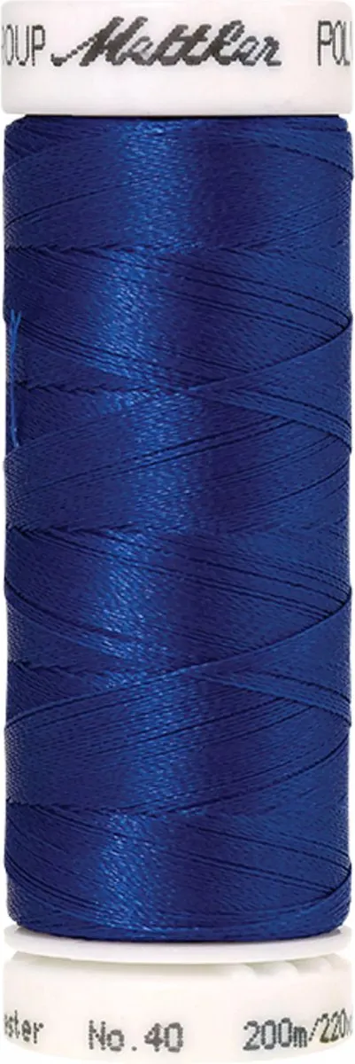 Amann Mettler Polysheen Borduurgaren 200m - Blauw