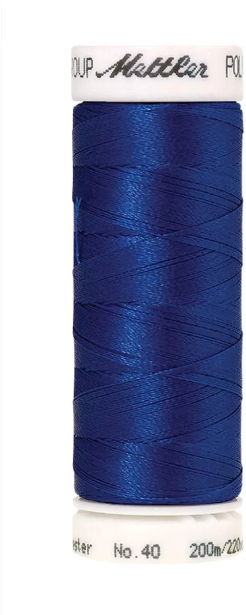 Amann Mettler Polysheen Borduurgaren 200m - Blauw