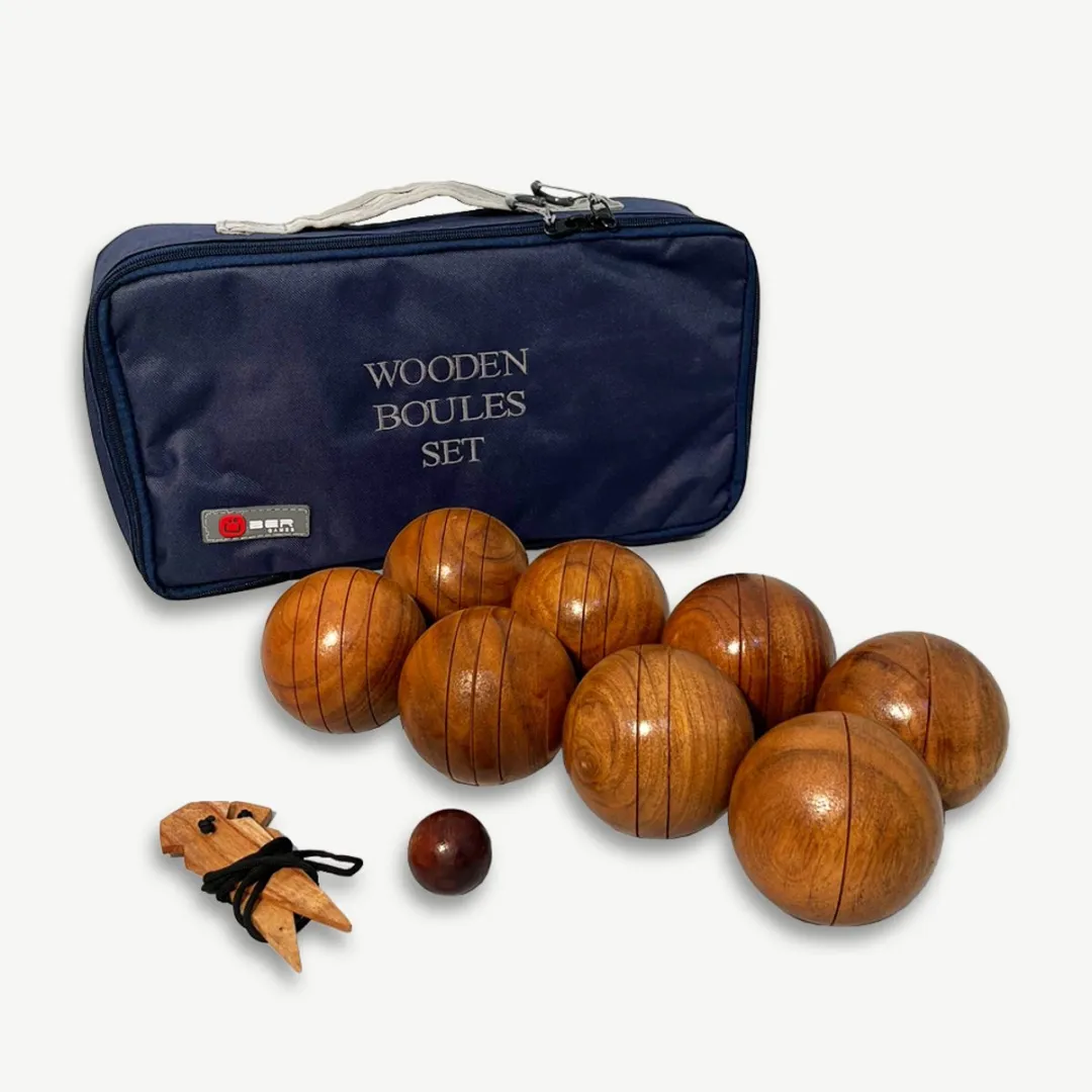 Ubergames Hyper Luxe Jeu de Boule Set - India ECO Hout