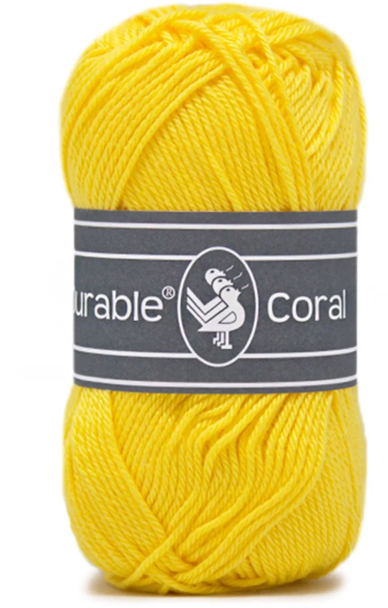 Durable Coral 2180 Garen - Bright yellow