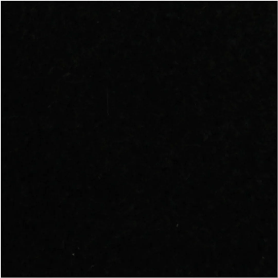 Creativ Company Fleece 125x150cm - 200 g/m² - Zwart