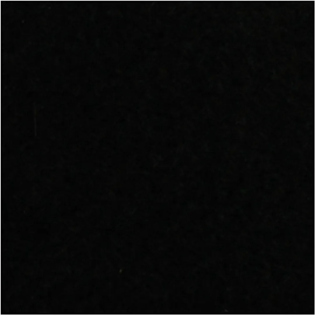 Creativ Company Fleece 125x150cm - 200 g/m² - Zwart