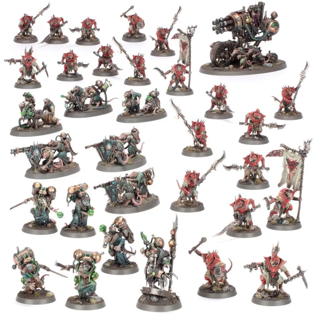 Games Workshop Battleforce Skaven Skryre Warpswarm - 33 Onderdelen