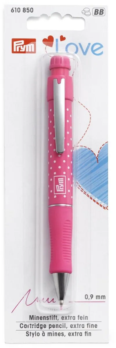 Prym Love Vulpotlood Extra Fijn Fuchsia - 2 Vervangstiften