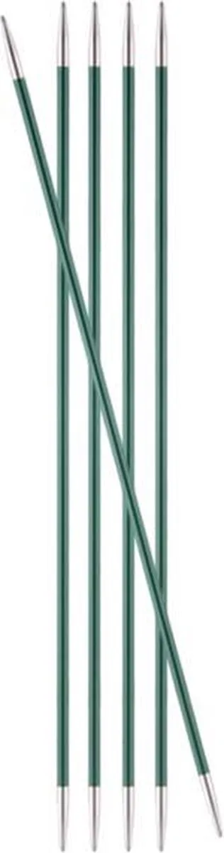 KnitPro Zing Sokkennaalden 3.00mm - 20cm - Groen