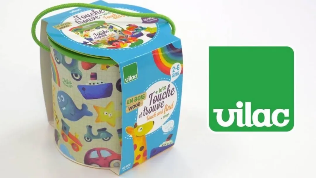 Vilac Voel en Vind Dieren - 41 Stuks - Multicolor