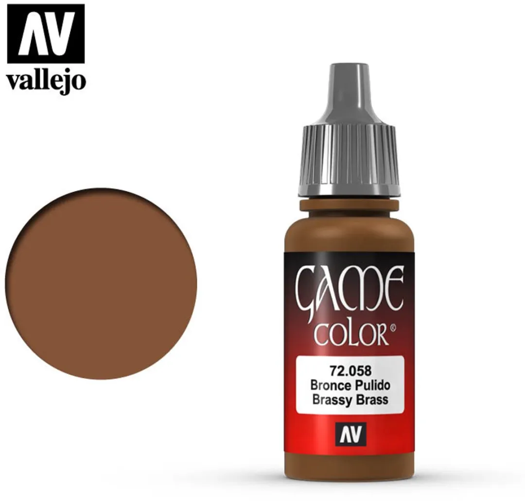 Vallejo Game Color Brassy Brass Acrylverf 18ml