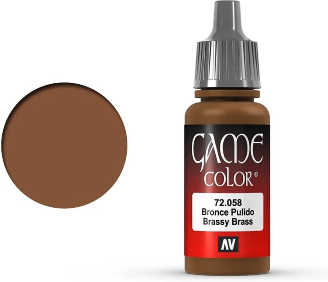 Vallejo Game Color Brassy Brass Acrylverf 18ml