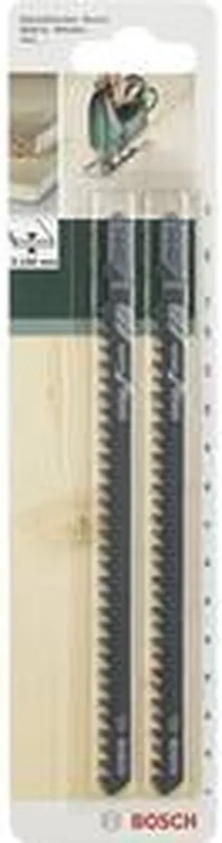 Bosch HCS T 344 D Decoupeerzaagblad - 2 Stuks - Hout