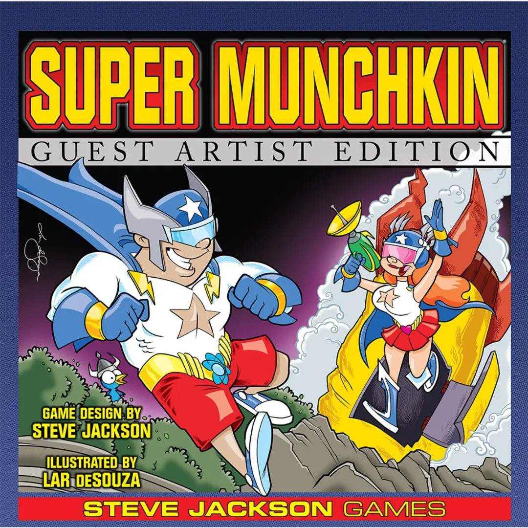 Steve Jackson Games Super Munchkin Guest Artist Edition Kaartspel
