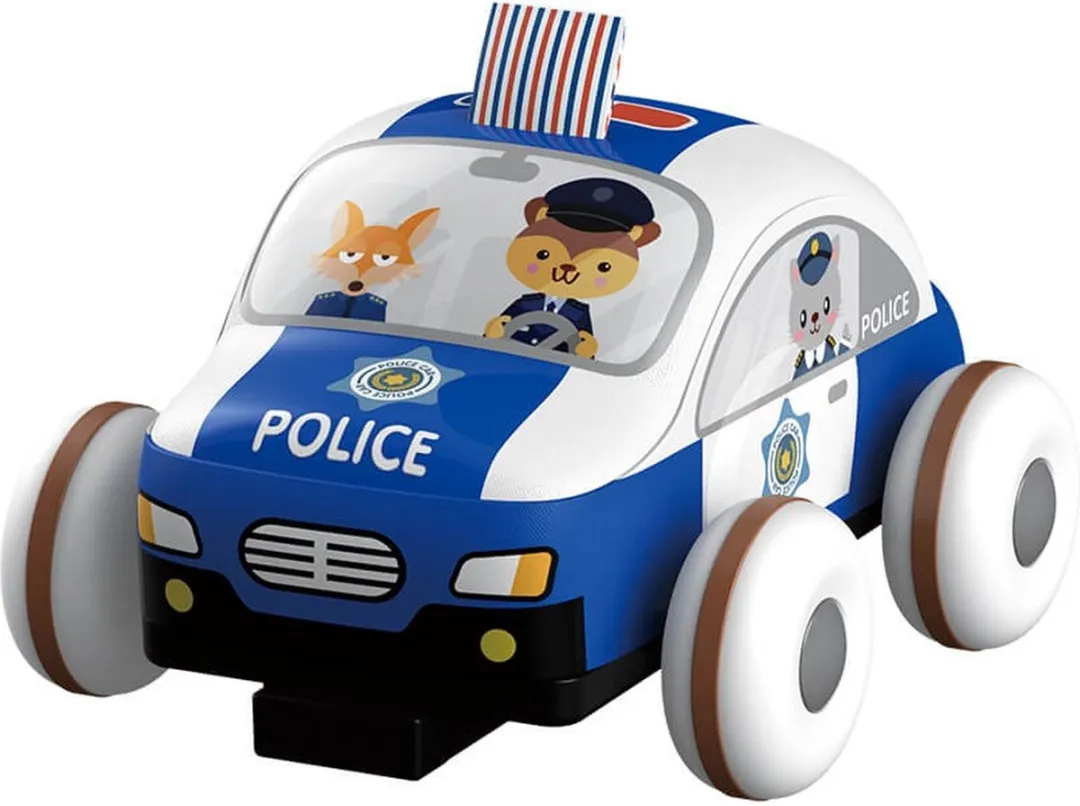 Eurekakids RC Politieauto Blauw/Wit - 3x AAA
