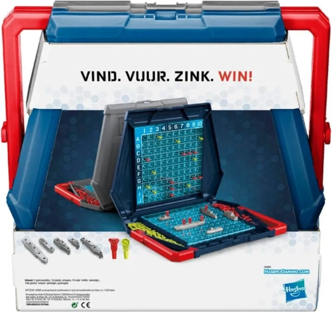Hasbro Gaming Zeeslag - 2 Spelers