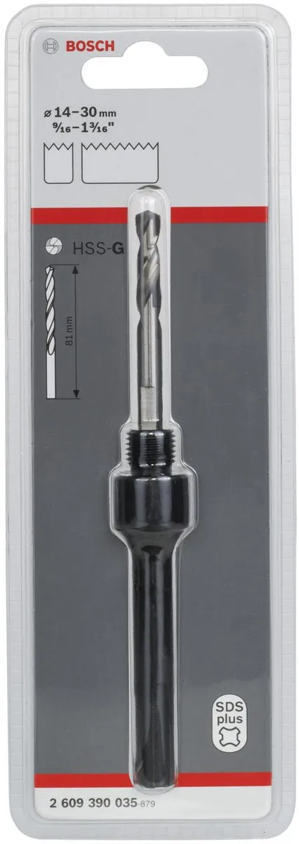Bosch SDS-plus Adapter 30mm - HSS-G Centreerboor