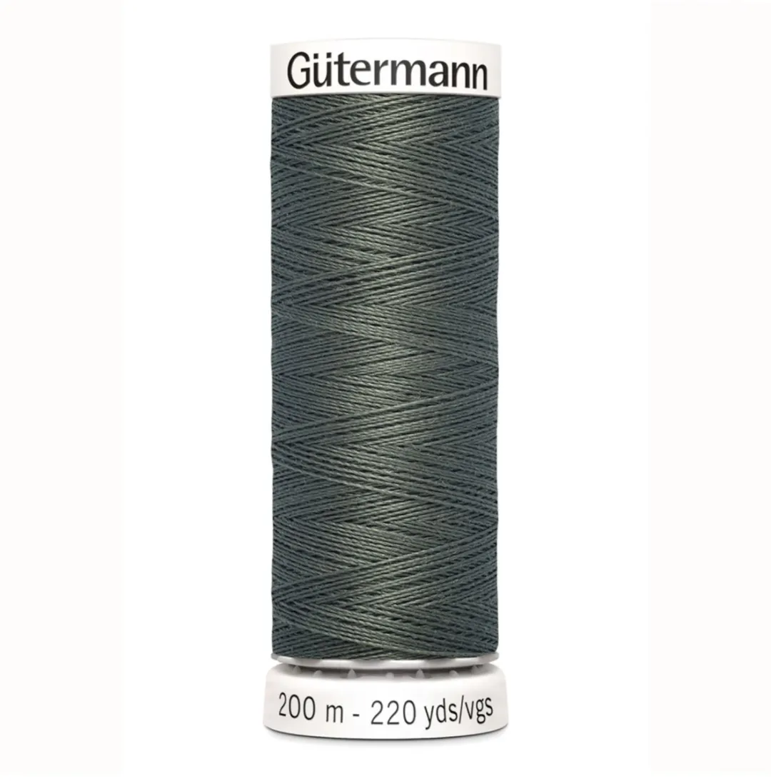 Gutermann Polyester Naaigaren 200m - Grijs