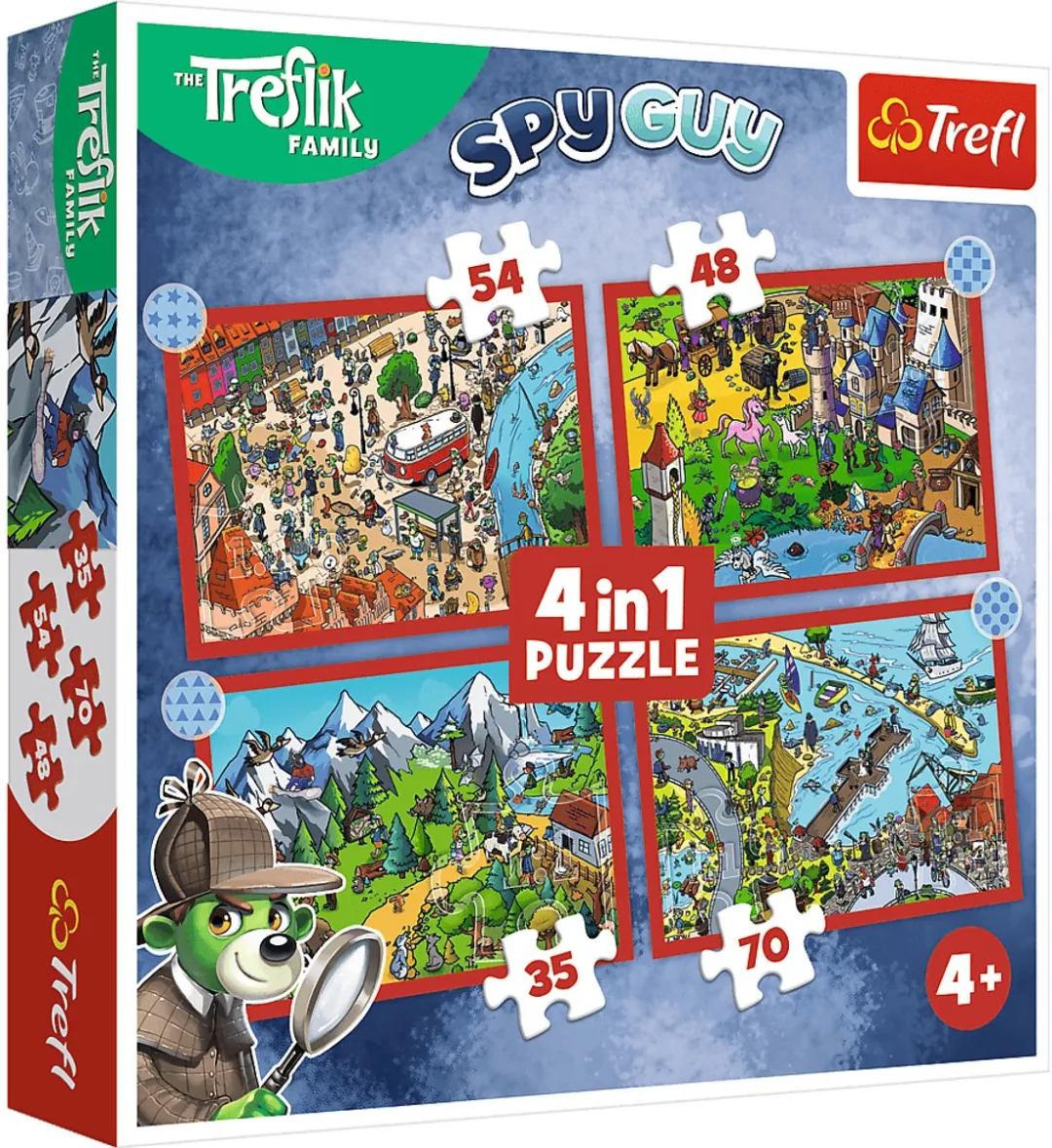 Trefl Stripfiguren Legpuzzel 70 Stuks