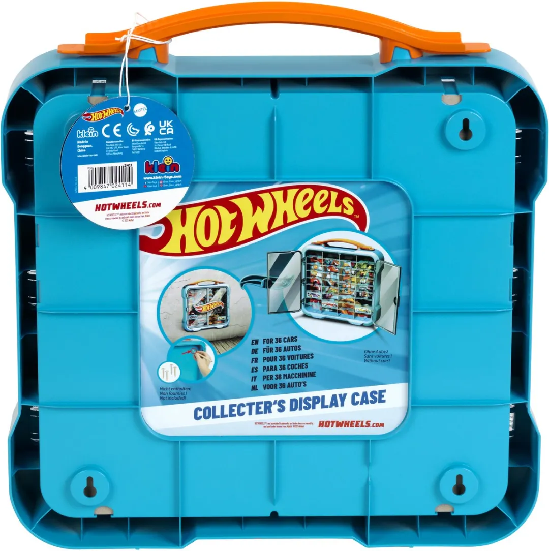 Klein Toys Hot Wheels Opbergkoffer 36 Stuks - Blauw - afbeelding 6 van 6