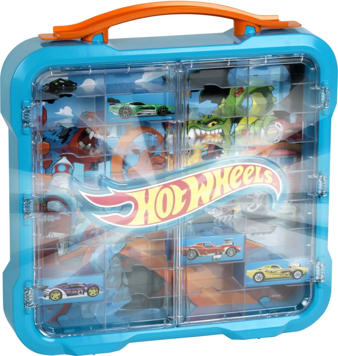 Klein Toys Hot Wheels Opbergkoffer 36 Stuks - Blauw