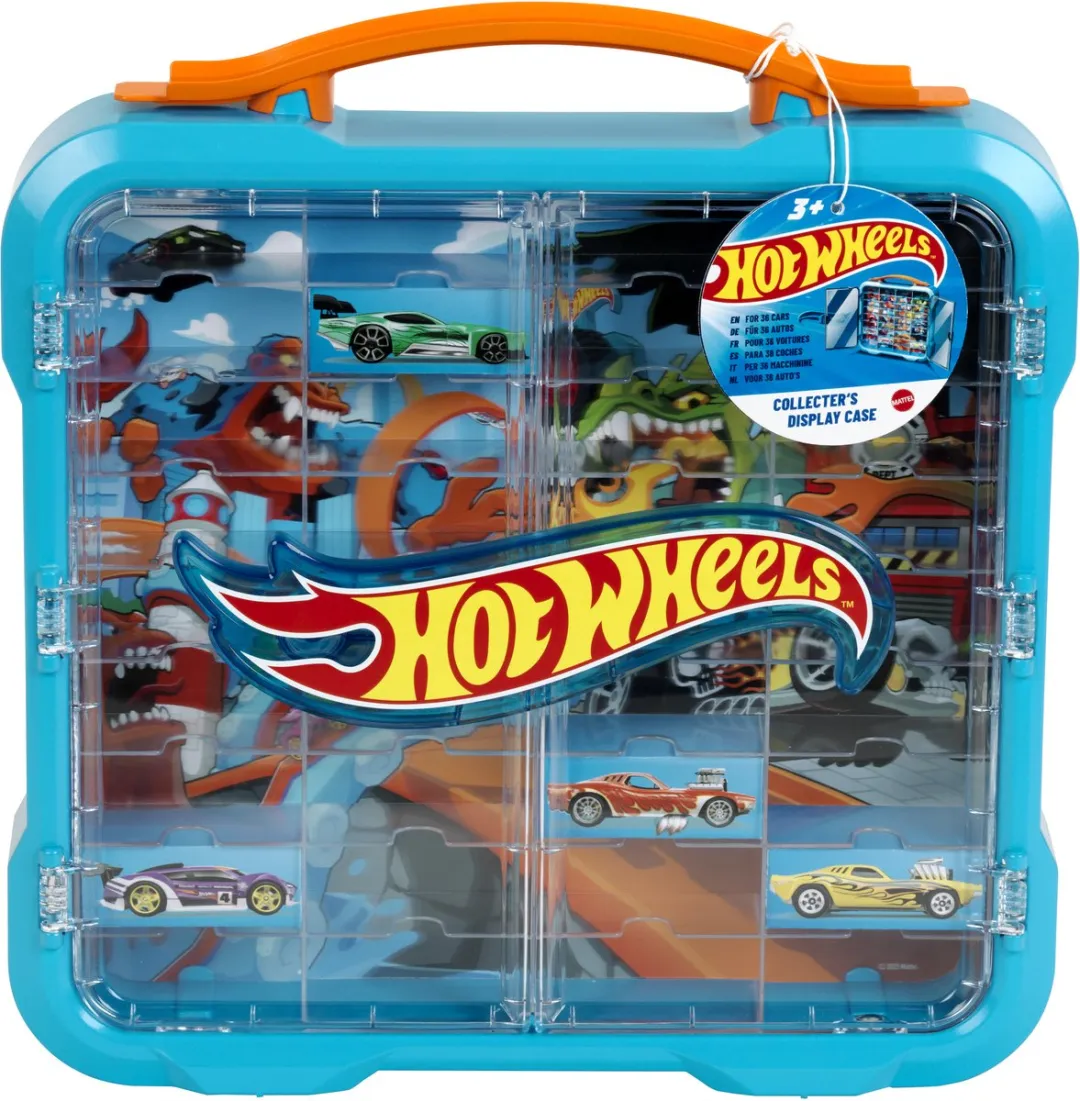 Klein Toys Hot Wheels Opbergkoffer 36 Stuks - Blauw