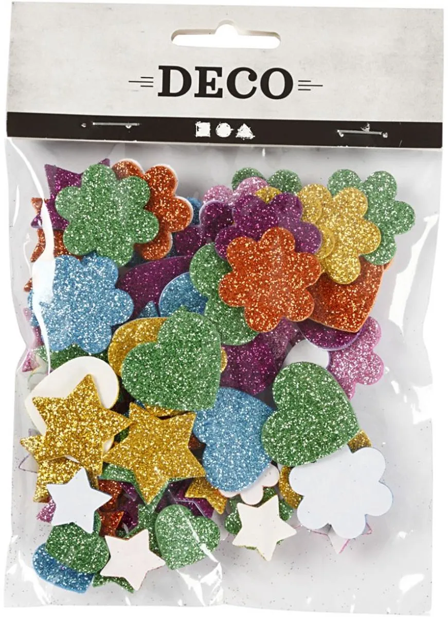 Creativ Company EVA Foam Figuren Multigekleurd - 100 Stuks