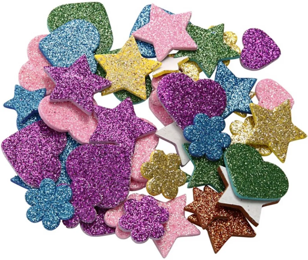 Creativ Company EVA Foam Figuren Multigekleurd - 100 Stuks