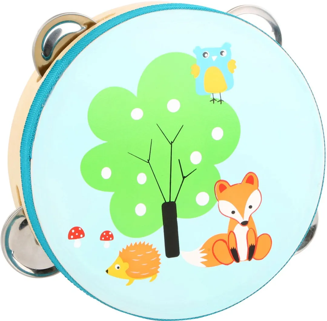 Small Foot Houten Tamboerijn Multicolor