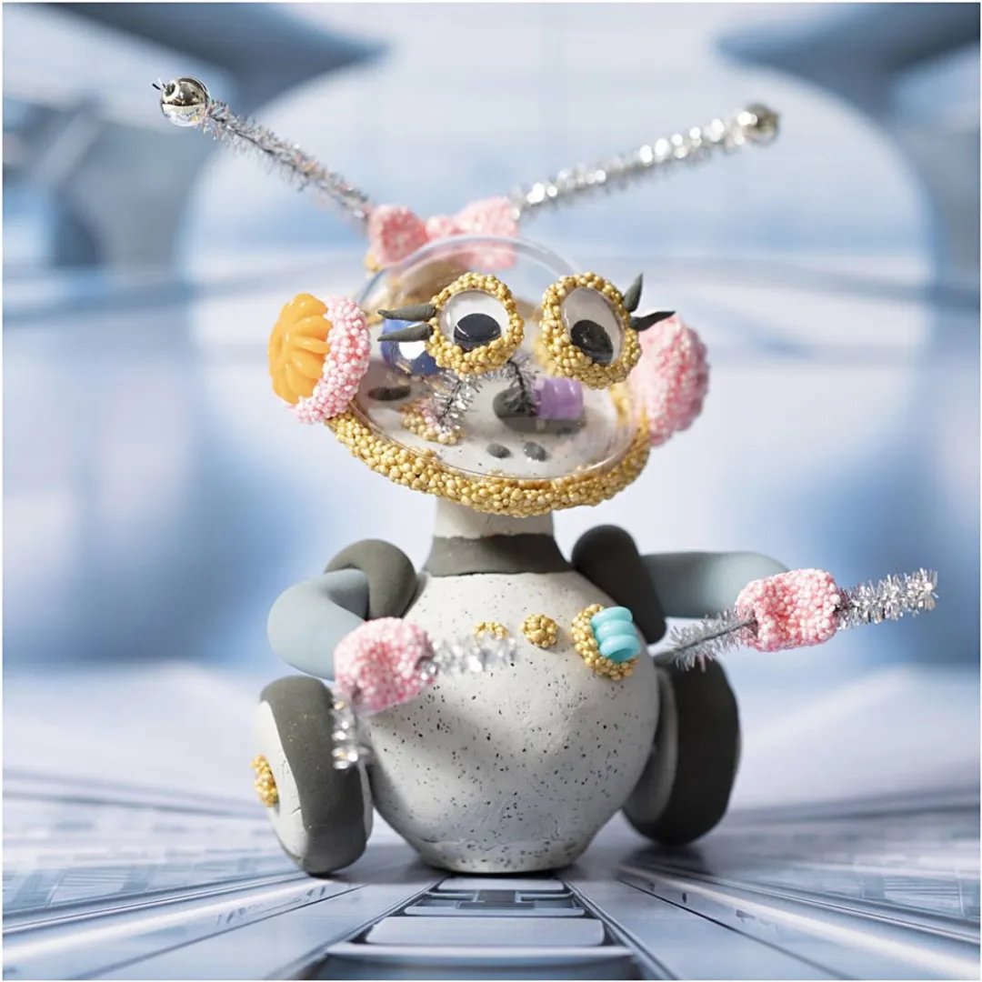 Creativ Company Hobbyset Boetseren Robot Meisje - Multicolor