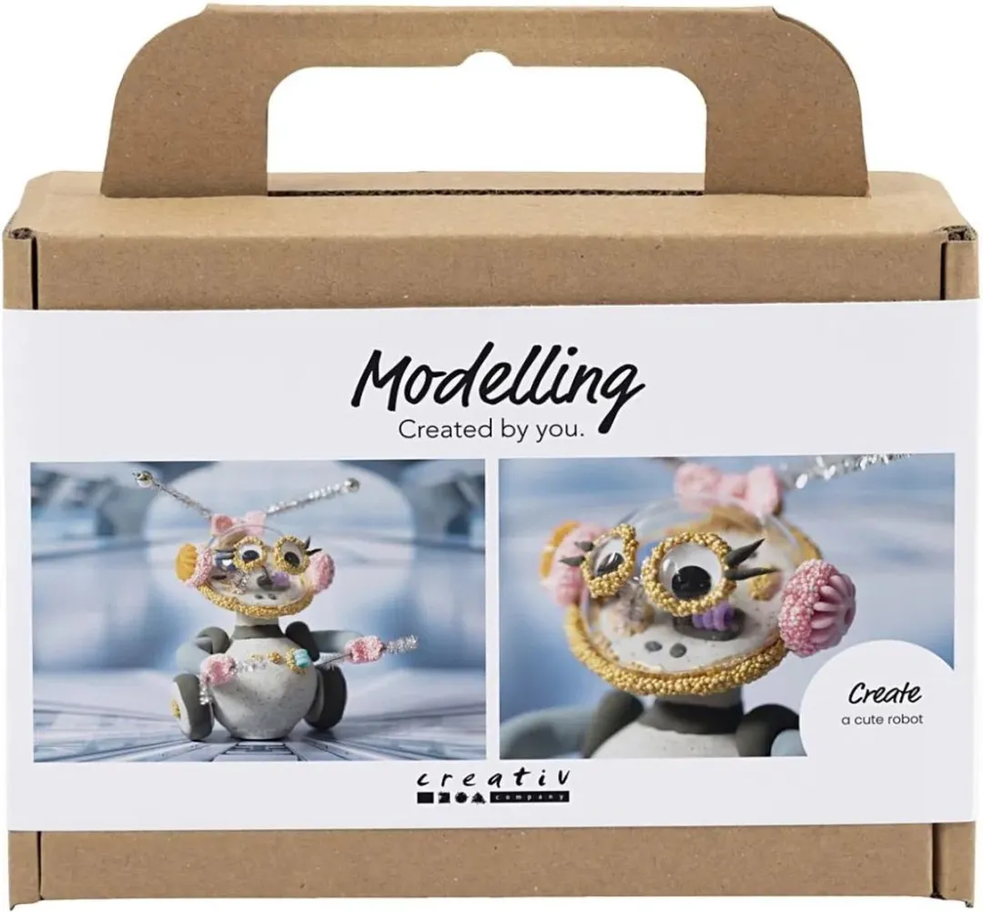 Creativ Company Hobbyset Boetseren Robot Meisje