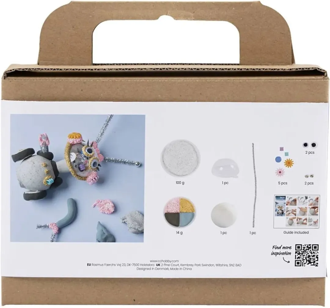 Creativ Company Hobbyset Boetseren Robot Meisje - Multicolor