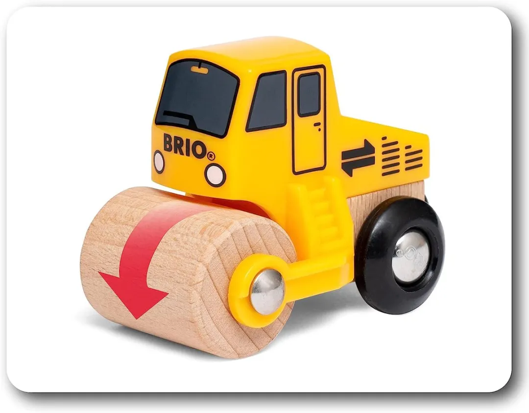 BRIO Bouwvoertuigen 33658 - 4 Stuks - Geel