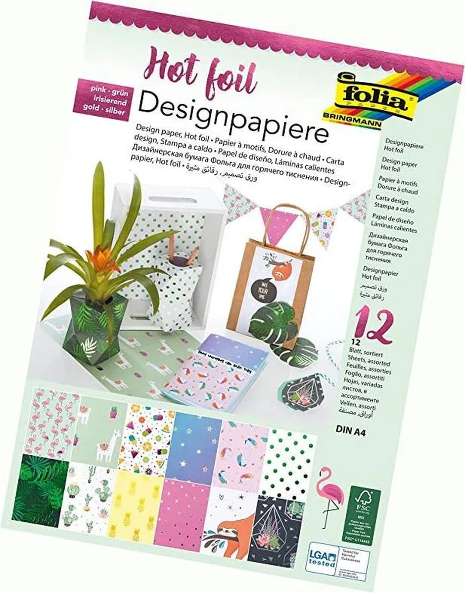 Folia Designpapier A4