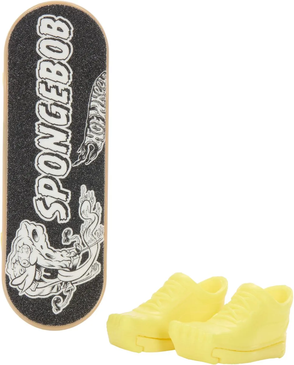 Hot Wheels SpongeBob Vingerskateboard - 5 jaar