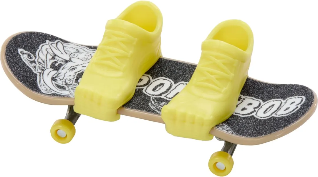 Hot Wheels SpongeBob Vingerskateboard - 5 jaar
