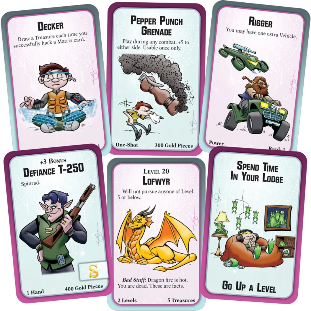 Steve Jackson Games Munchkin Shadowrun Bordspel - 2-6 Spelers