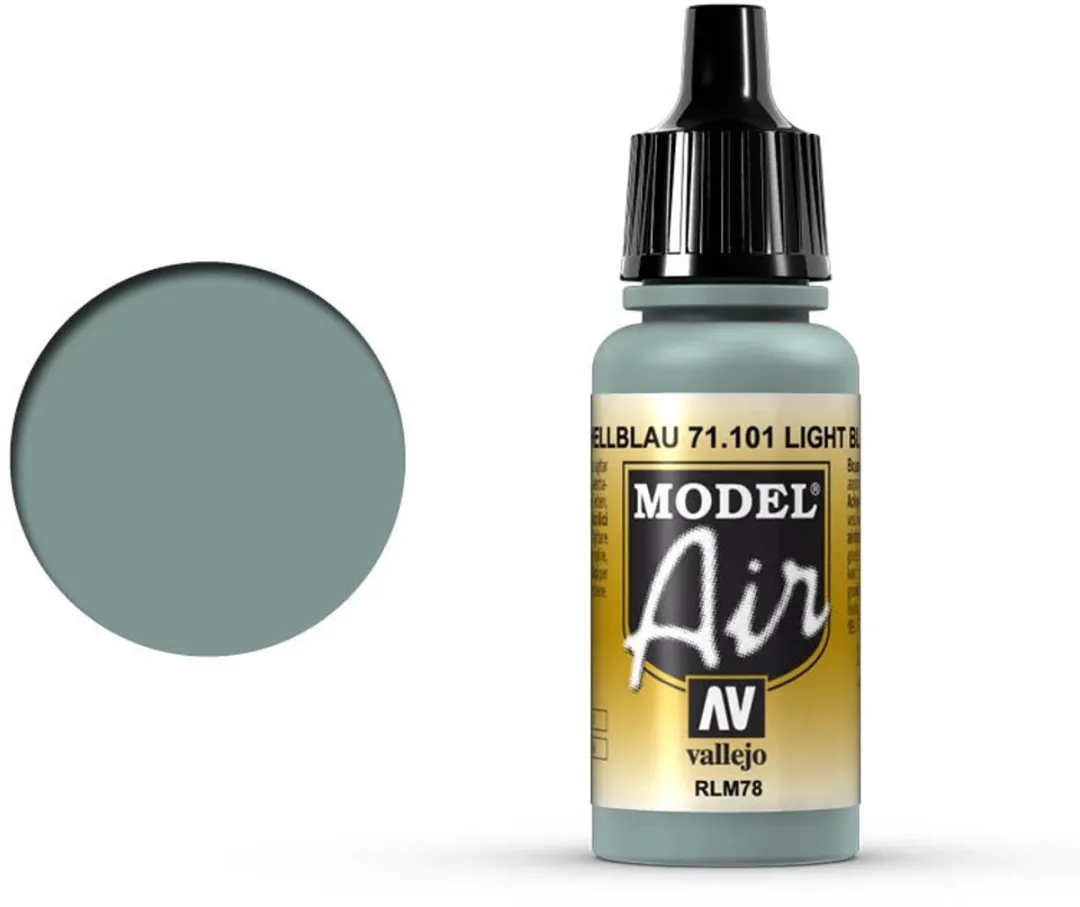 Vallejo Hobbyverf Acryl Model Air Blue RLM 78 - 17ml