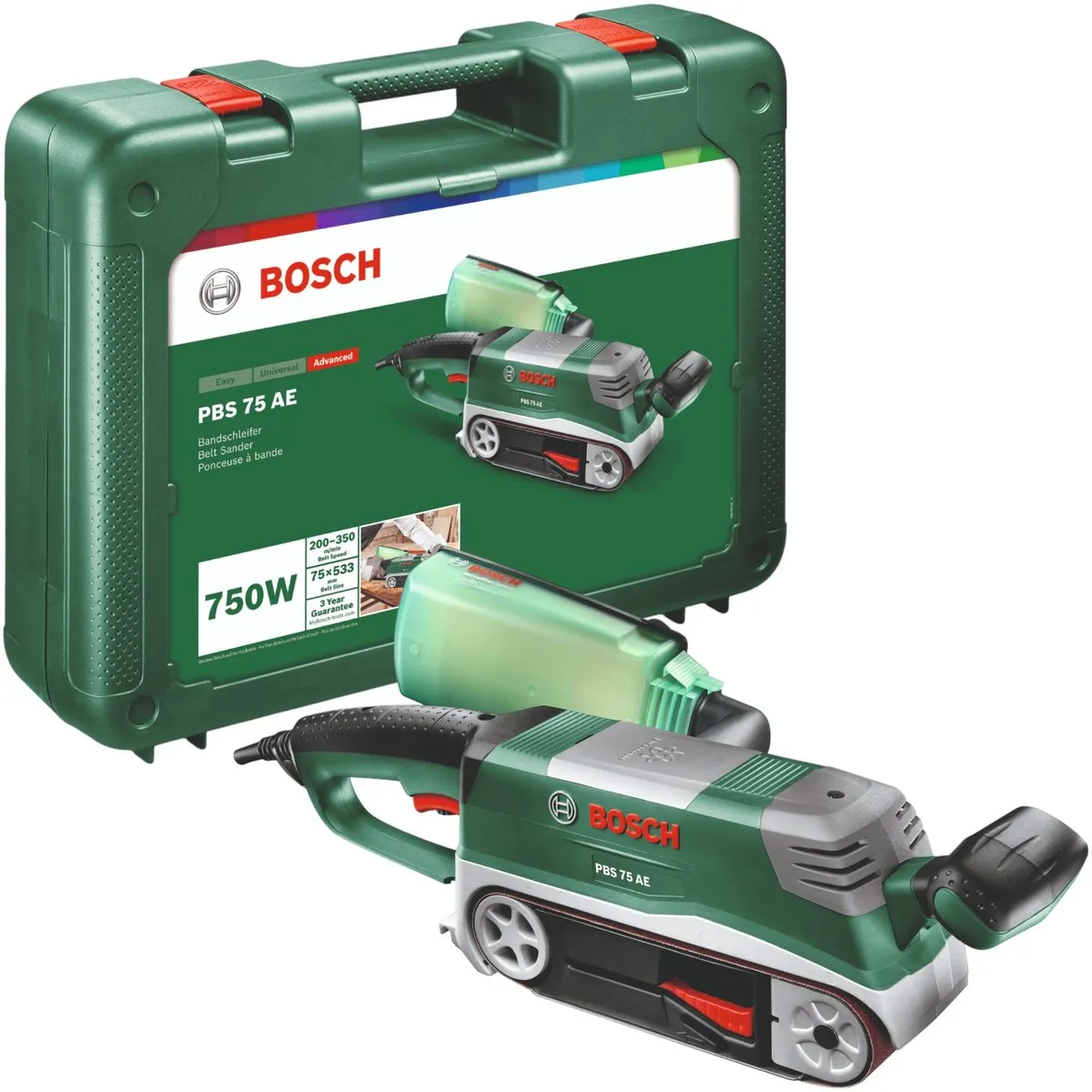 Bosch PBS 75 AE Bandschuurmachine 750W