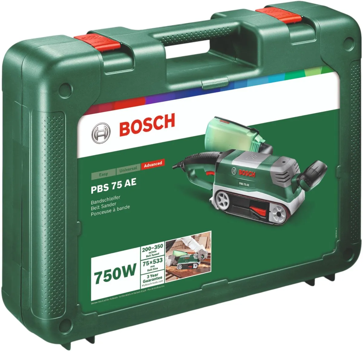 Bosch PBS 75 AE Bandschuurmachine 750W