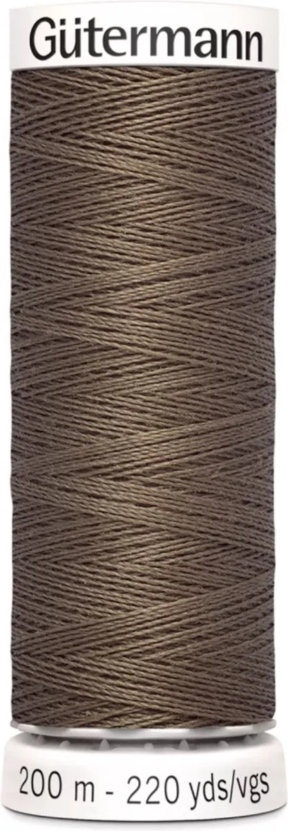 Gutermann Polyester Naaigaren 200m - Bruin