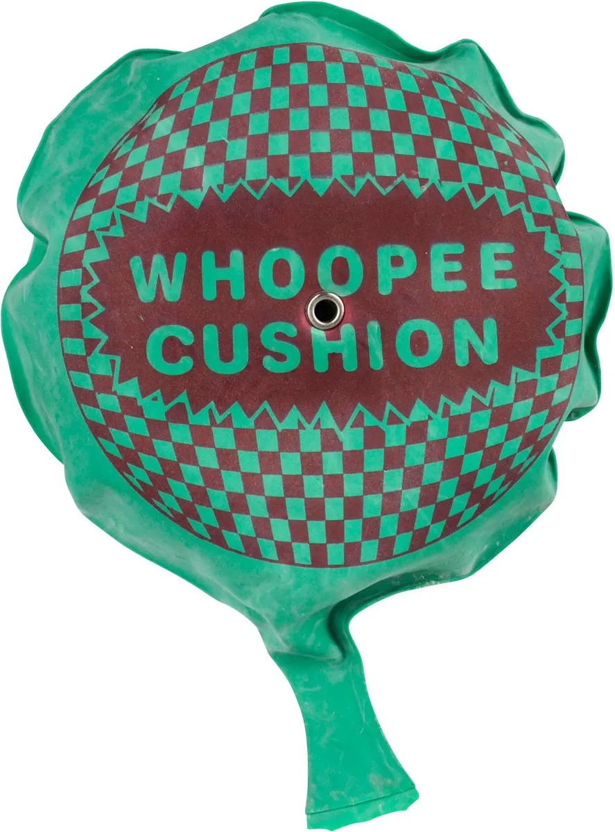Johntoy Scheetkussen Whoopee Cushion - 16,5 cm - Multicolor