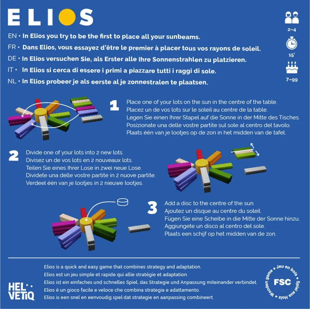 Geronimo Games Elios Bordspel - 2-4 Spelers