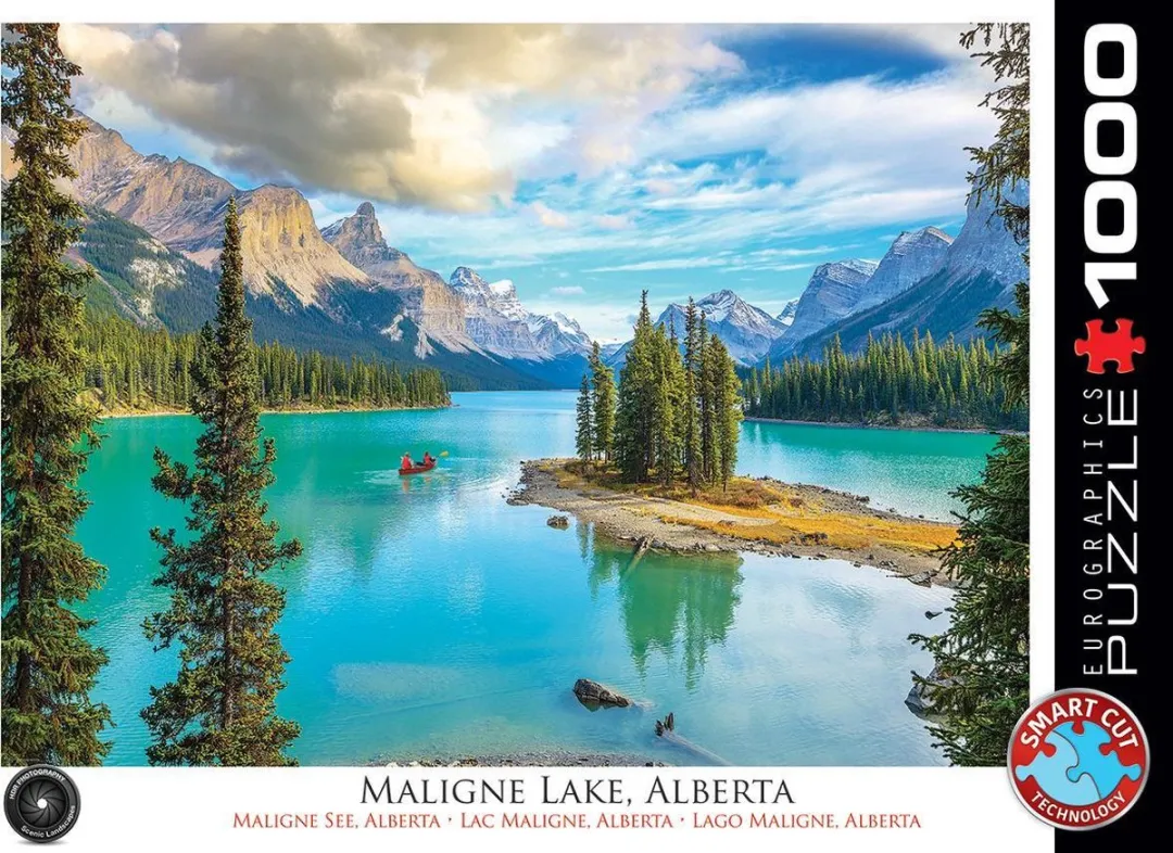 Eurographics Maligne Lake Alberta Legpuzzel 1000 Stuks