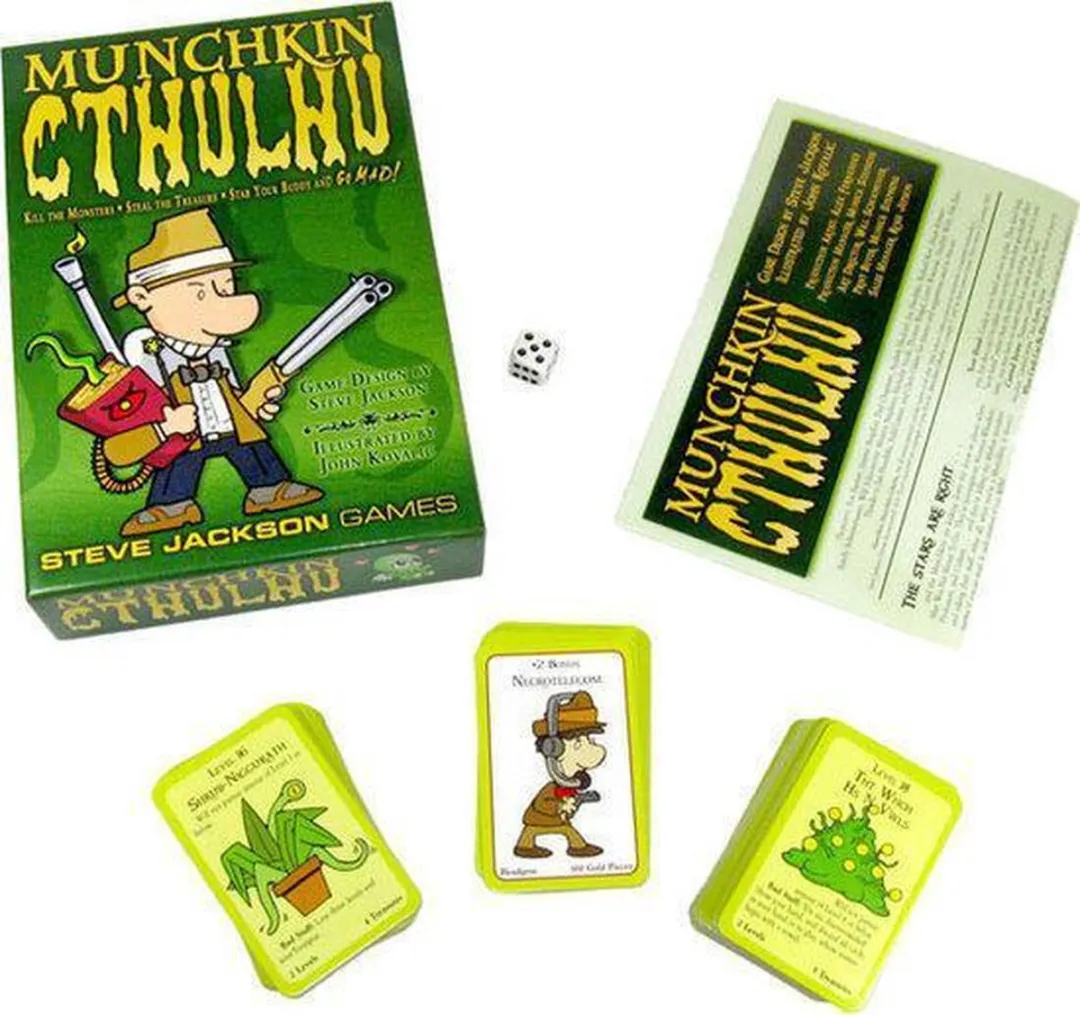 Steve Jackson Games Munchkin Cthulhu Kaartspel - 3-6 Spelers