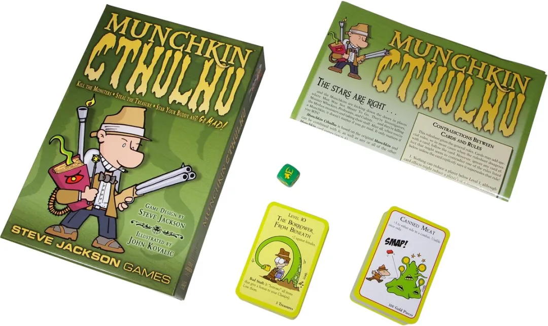 Steve Jackson Games Munchkin Cthulhu Kaartspel - 3-6 Spelers