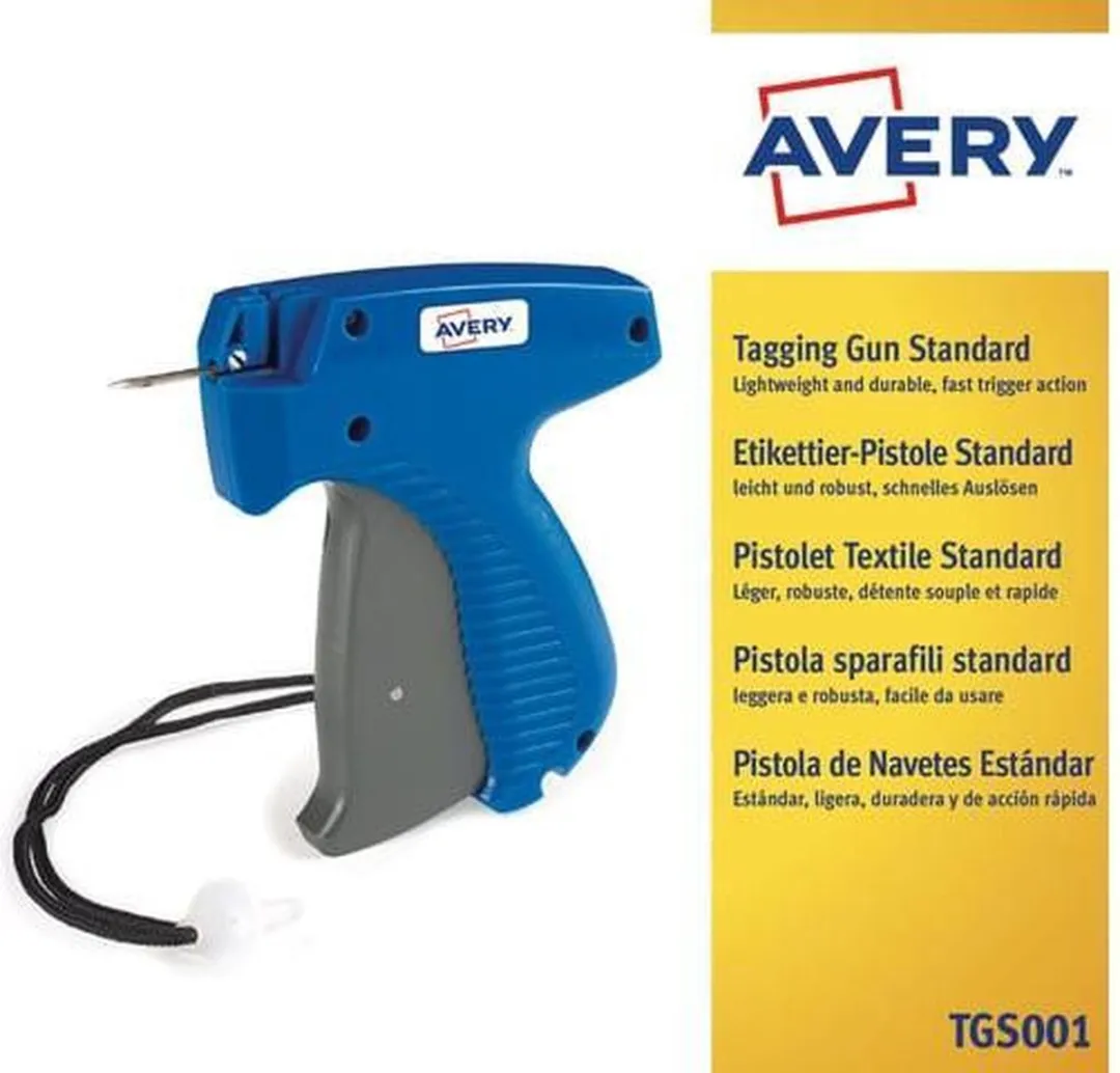 Avery AV-TGS001 Textielpistool - Blauw/Grijs