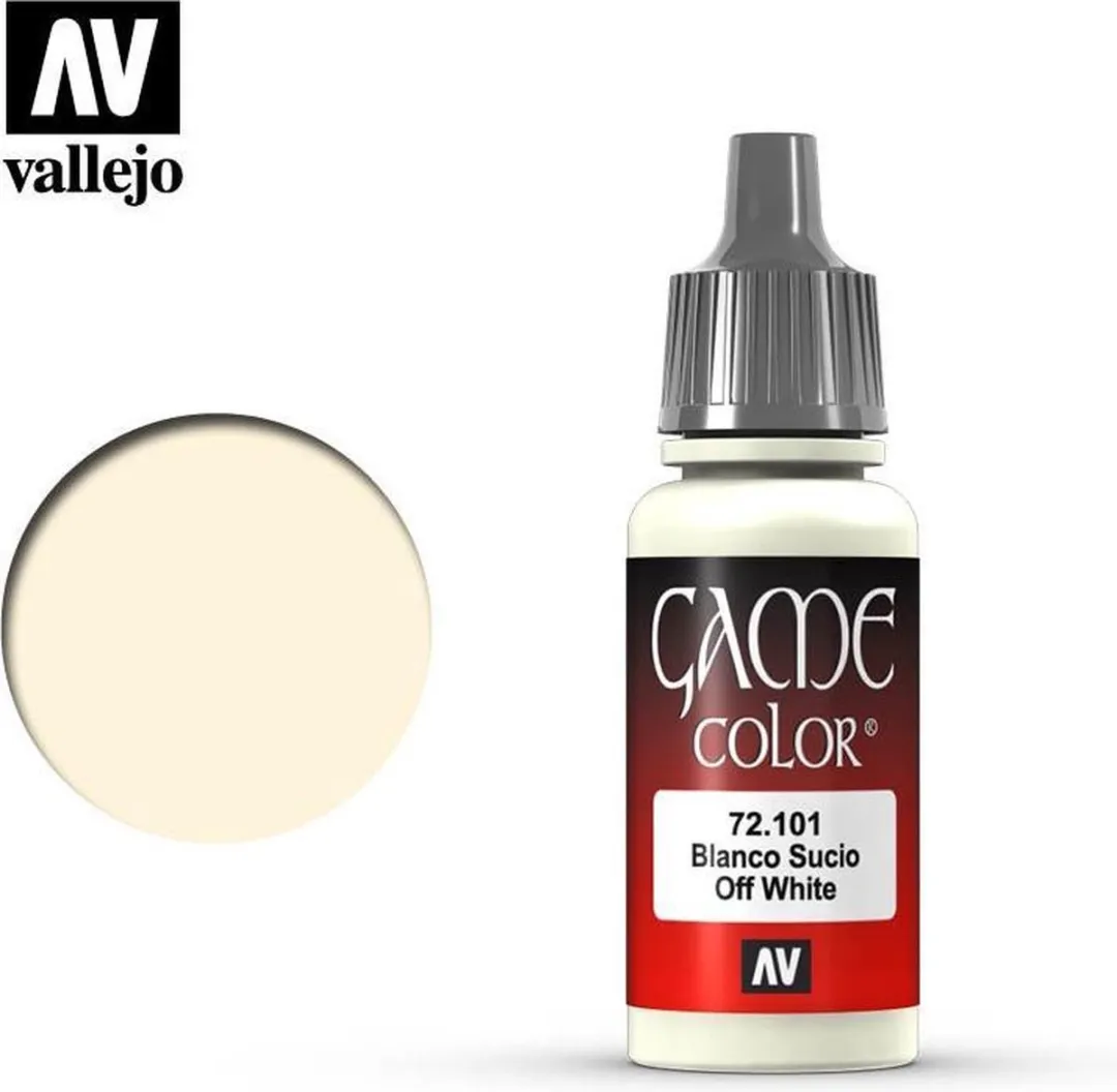 Vallejo Game Color Acrylverf Off-White 18ml