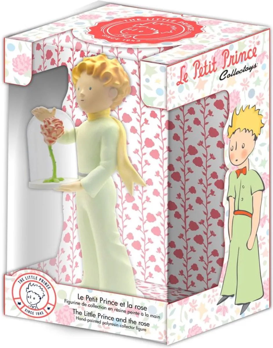 Plastoy The Little Prince & The Rose Beeld 21cm - Multi